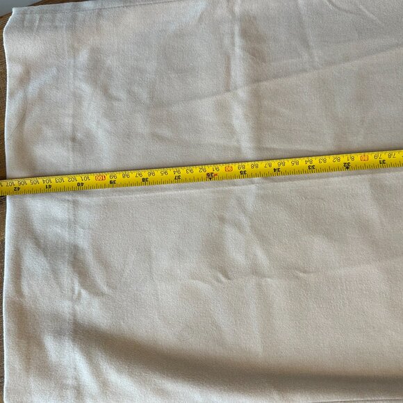 Wide Leg Pleated High Rise Pants Size 10 Cream Banana Republic - Picture 8 of 12